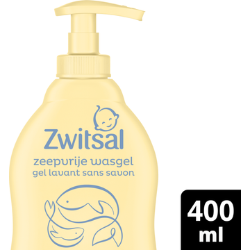 Zwitsal Zeepvrije Wasgel Baby 400 ml bij Jumbo | Flickmyhouse