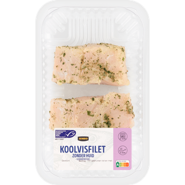 Jumbo Koolvisfilet Zonder Huid Gemarineerd 210 g | Flickmyhouse