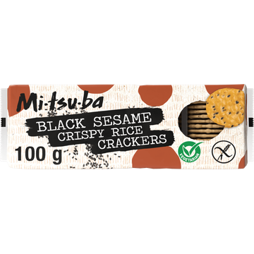 Mitsuba Black Sesame Crispy Rice Crackers 100 g bij Jumbo | Flickmyhouse