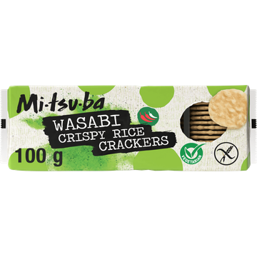 Mitsuba Wasabi Crispy Rise Crackers 100 g bij Jumbo | Flickmyhouse
