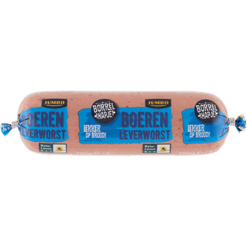 Jumbo Boerenleverworst 250 g | Flickmyhouse
