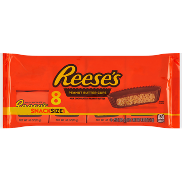 Reese's Peanut Butter Cups 8 Stuks 124 g bij Jumbo | Flickmyhouse