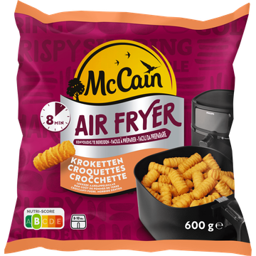 McCain Airfryer Kroketten 600 g bij Jumbo | Flickmyhouse