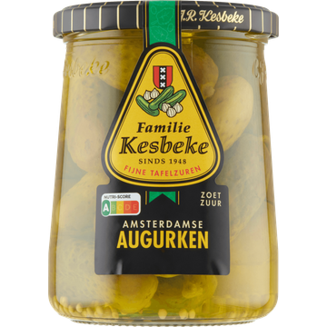 Kesbeke Zoet Zuur Amsterdamse Augurken 495 g bij Jumbo | Flickmyhouse