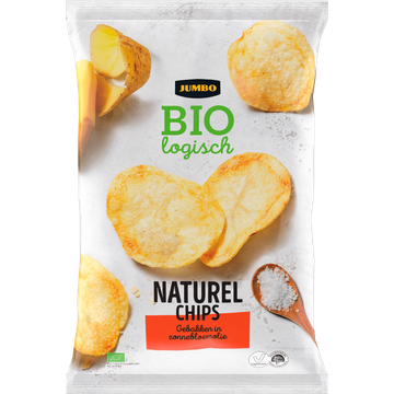 Jumbo Biologisch Naturel Chips 125 g | Flickmyhouse