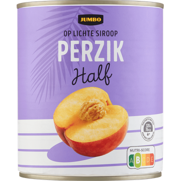 Jumbo Perzik op Lichte Siroop Half 820 g | Flickmyhouse