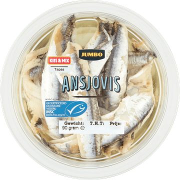 Jumbo Ansjovis 90 g | Flickmyhouse