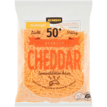 Jumbo Geraspte Cheddar Kaas 50+ 150 g | Flickmyhouse