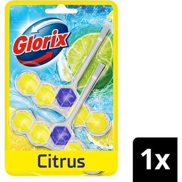 Glorix Power Clean Toiletblok Citroen 2 stuks bij Jumbo | Flickmyhouse
