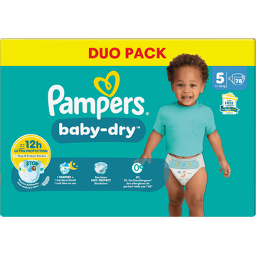 Pampers BabyDry Maat 5