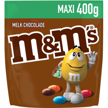 M&M's Chocolate Maxi 400 g bij Jumbo | Flickmyhouse