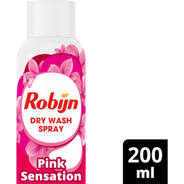 Robijn Dry Wash Spray Pink Sensation 200 ml bij Jumbo | Flickmyhouse