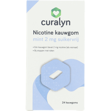Curalyn Nicotine Kauwgom 2mg 24 Stuks bij Jumbo | Flickmyhouse