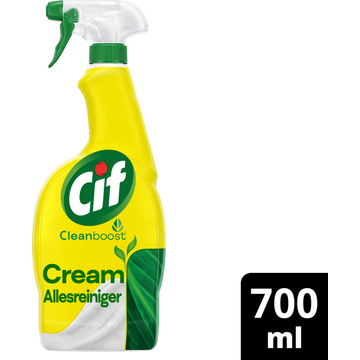 Cif CleanBoost Allesreiniger Spray Cream 700 ml bij Jumbo | Flickmyhouse