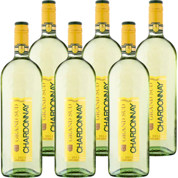 Grand Sud - Chardonnay 6 x 1 L bij Jumbo | Flickmyhouse