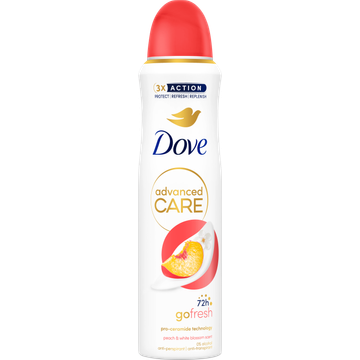 Dove Peach & White Blossom Scent AntiTranspirant 150 ml bij Jumbo | Flickmyhouse