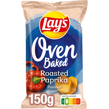Lay's Oven Baked Paprika Chips 150 gr bij Jumbo | Flickmyhouse