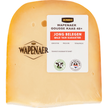 Wapenaer Goudse Kaas Jong Belegen 48+ Stuk ca. 423 g bij Jumbo | Flickmyhouse