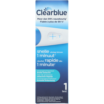 Clearblue Zwangerschapstest Snelle Detec bij Jumbo | Flickmyhouse