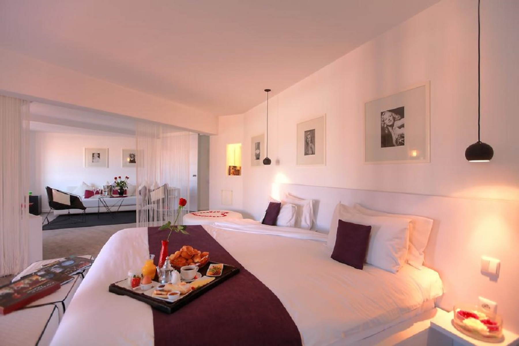 LiggingGelegen in de moderne Gueliz-wijk