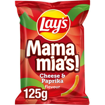 Lay's Mama Mia's Paprika Kaas Chips 125 gr bij Jumbo | Flickmyhouse