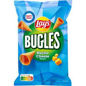 Lay's Bugles Nacho Cheese Chips 160 gr bij Jumbo | Flickmyhouse