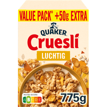 Quaker Cruesli Luchtig Ontbijtgranen Voordeelverpakking 775 gr bij Jumbo | Flickmyhouse