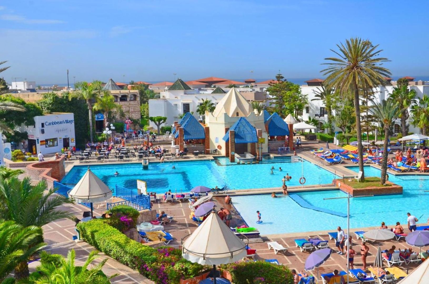 LiggingCaribbean Village Agador ligt in Agadir