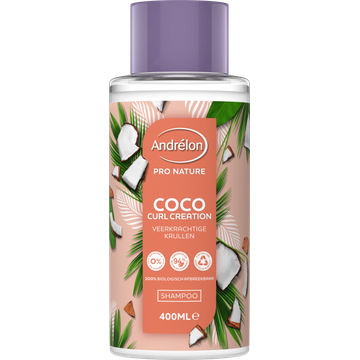 Andrelon Pro Nature Shampoo Coco Curl Creation 400 ml bij Jumbo | Flickmyhouse