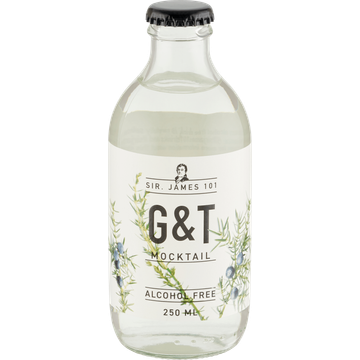Sir. James 101 G&T Mocktail Alcoholvrij 250ML bij Jumbo | Flickmyhouse