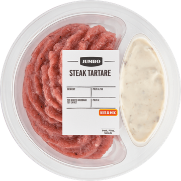 Jumbo Steak Tartare 135 g | Flickmyhouse
