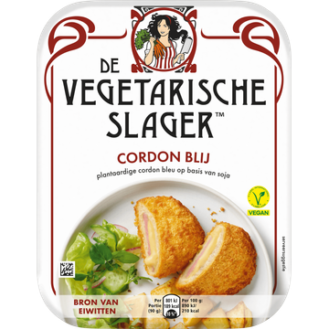 De Vegetarische Slager Cordon Blij Vegan 180 g bij Jumbo | Flickmyhouse
