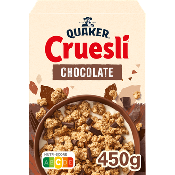 Quaker Cruesli Chocolade Ontbijtgranen 450 gr bij Jumbo | Flickmyhouse