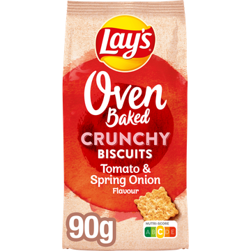 Lay's Oven Baked Biscuits Tomaat & Onion 90 gr bij Jumbo | Flickmyhouse