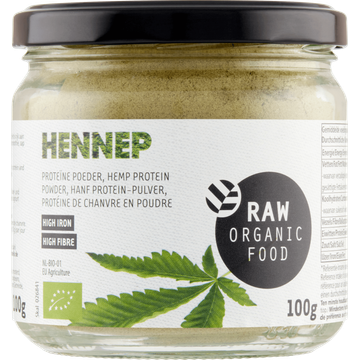 Raw Organic Food Hennep Proteine Poeder 100 g bij Jumbo | Flickmyhouse