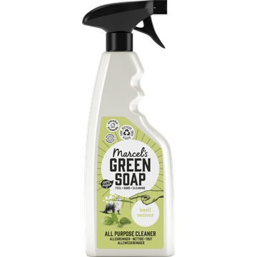 Marcel's Green Soap Allesreiniger Spray Basilicum & Vetiver 500ml bij Jumbo | Flickmyhouse
