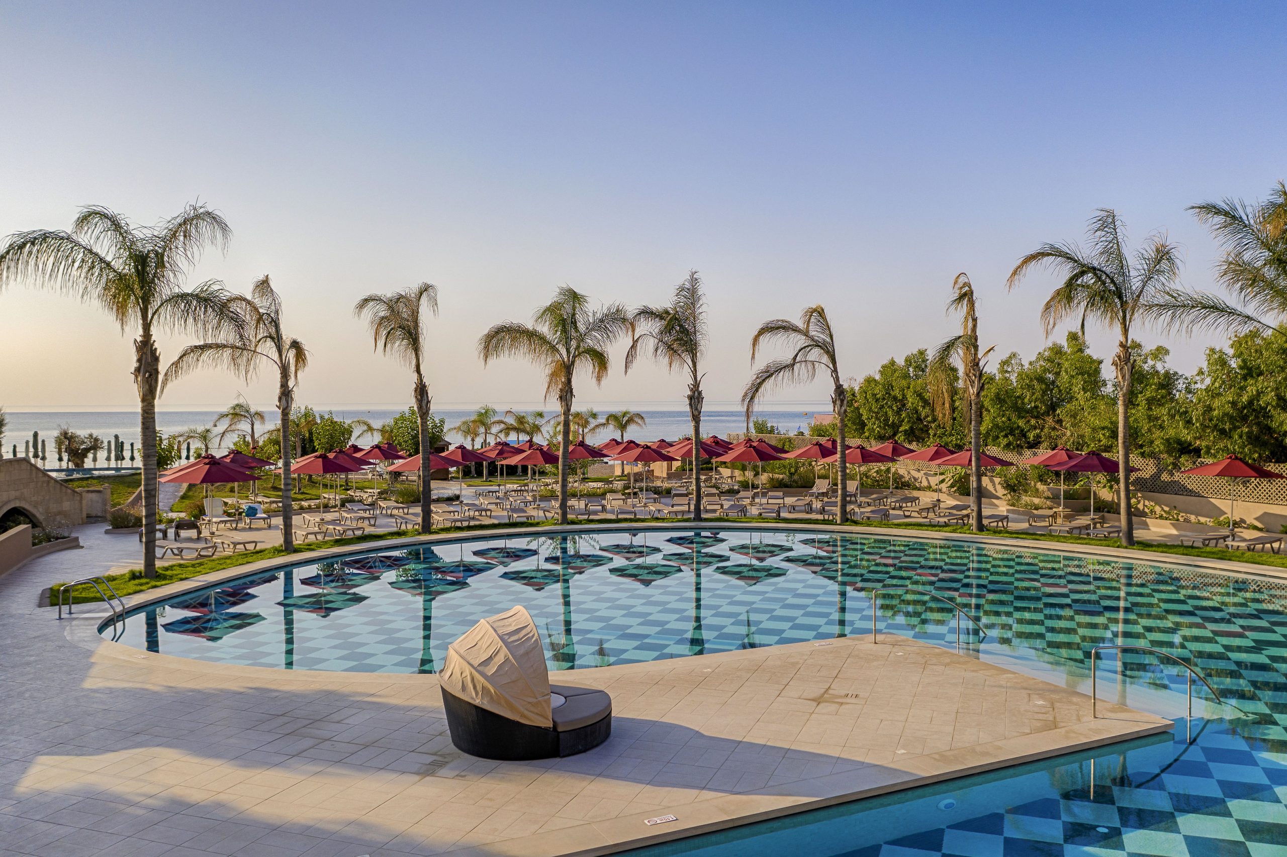 LiggingHet charmehotel bevindt zich direct aan het openbare zandstrand