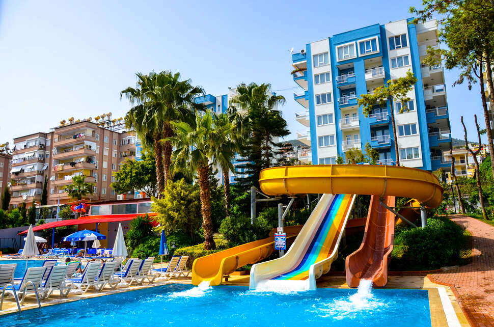 LiggingArk Suite Hotel ligt aan de rand van Alanya