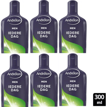 Andrelon Men Shampoo Iedere Dag 300 ml x 6 bij Jumbo | Flickmyhouse