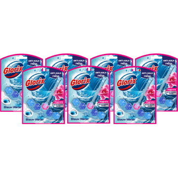 Glorix Blauw Water Magnolia WC Blok 7 x 48 g bij Jumbo | Flickmyhouse