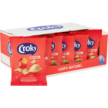 Croky Chips Naturel 45g bij Jumbo | Flickmyhouse