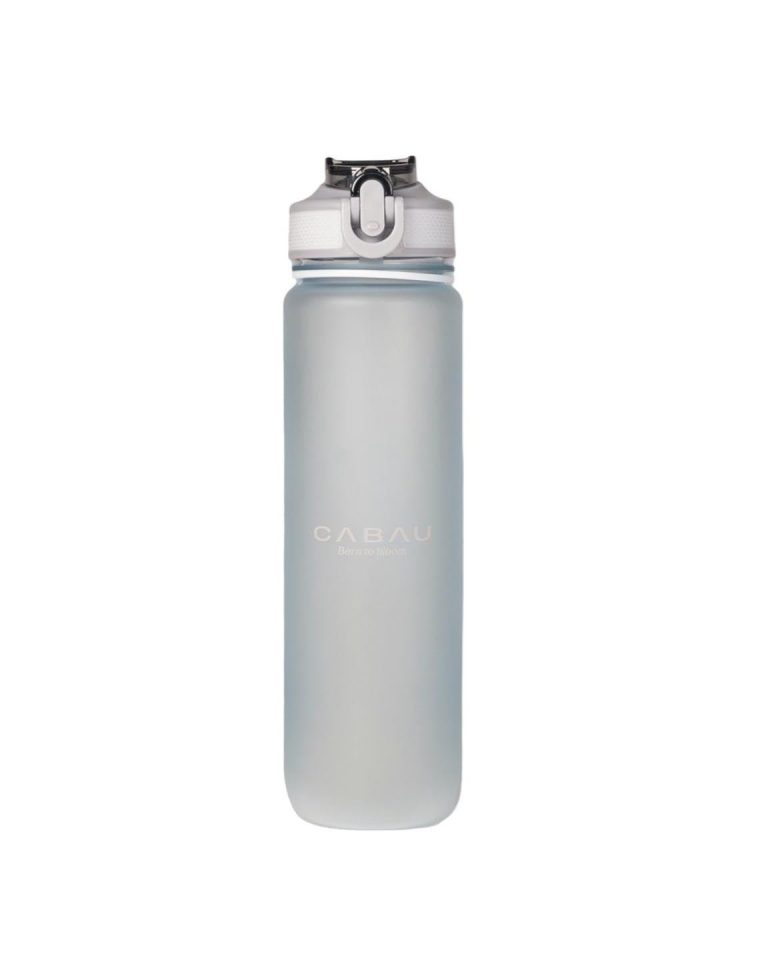 Lichtblauwe Cabau Bloom - Waterfles | Olivia & Kate