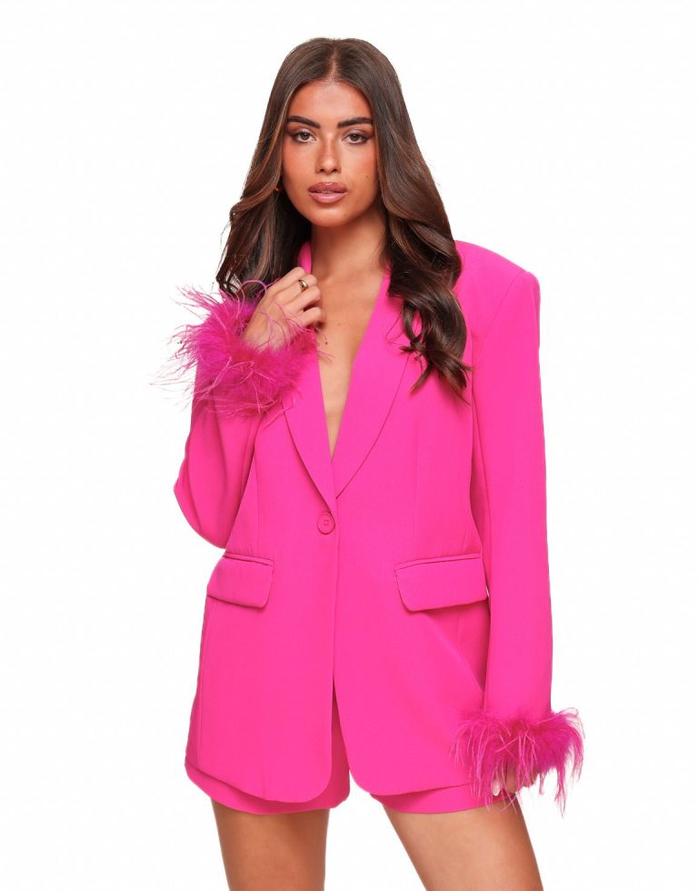 Roze Veren - Blazer | Olivia & Kate