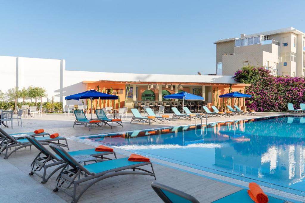 LiggingAtlas Essaouira Riad Resort ligt direct aan de Atlantische kust