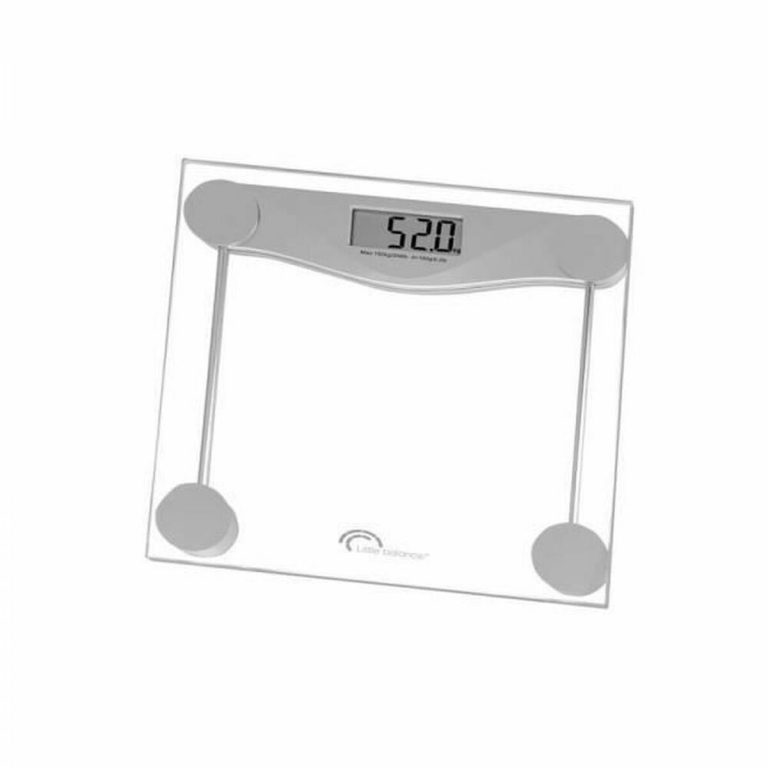 Digitale Personenweegschaal Little Balance SB2 Transparant Gehard glas 160 kg