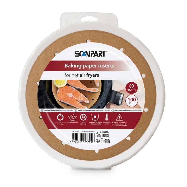Scanpart Airfryer Filter 16 cm 100 Stuks | Kopen bij Flickmyhouse