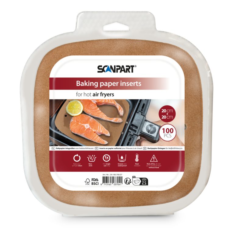 Scanpart Airfryer Filter 20x20 cm 100 Stuks | Kopen bij Flickmyhouse