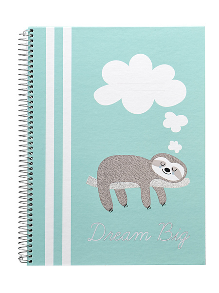 Kangaro K-89288 Spiraalblok Dream-Big A4 Lijn HC