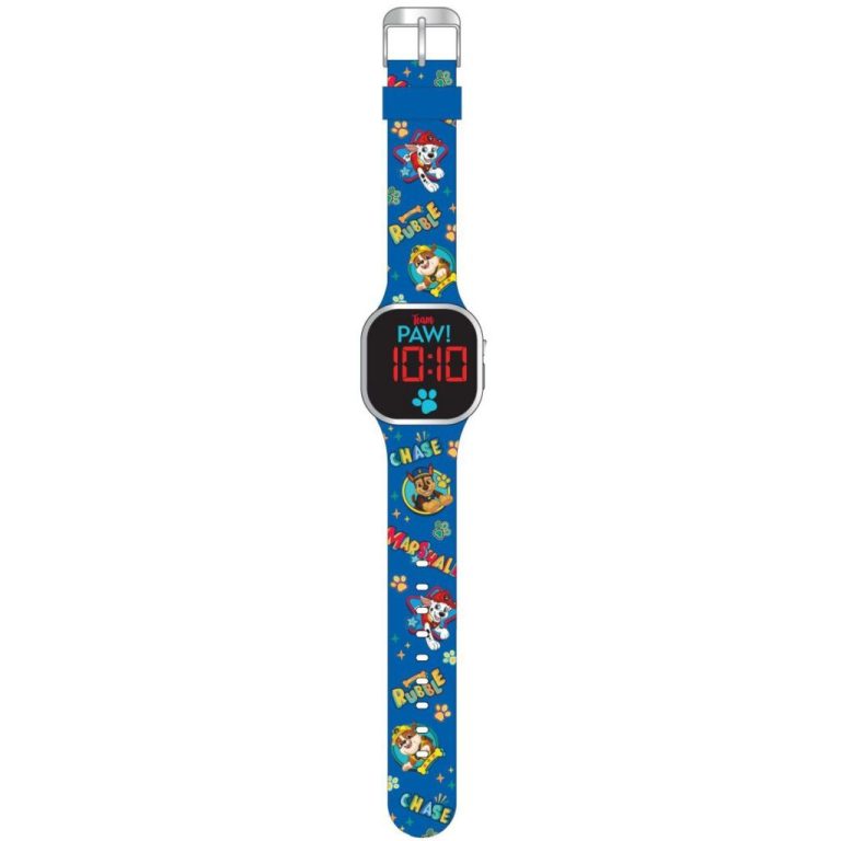 Paw Patrol LED Horloge Blauw | Kopen bij Flickmyhouse