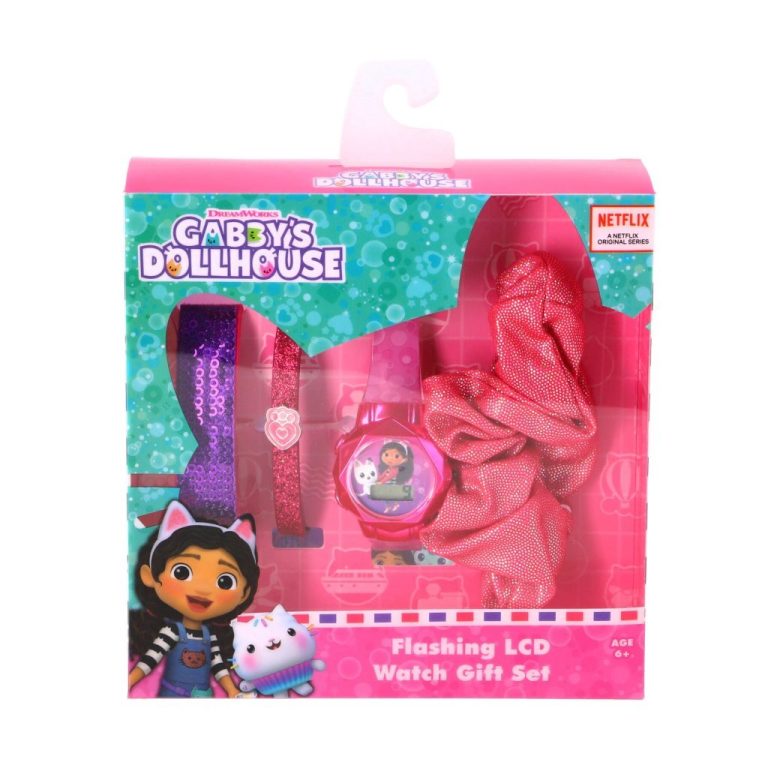 Gabby's Dollhouse Horloge Cadeau Set | Kopen bij Flickmyhouse